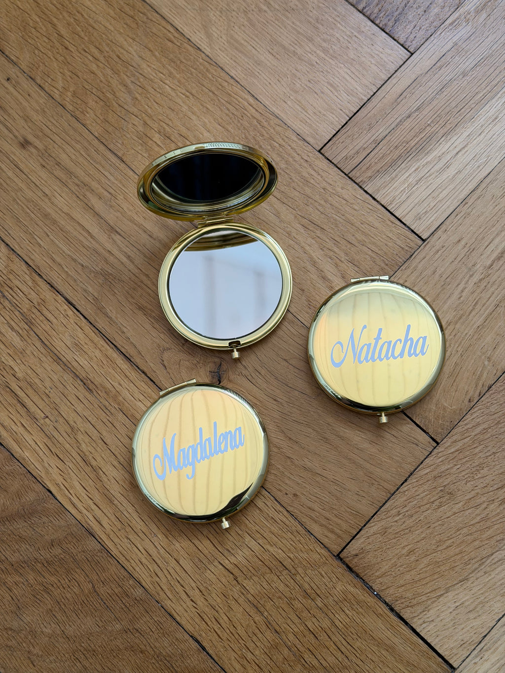 Miroir de poche personnalisé