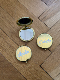 Miroir de poche personnalisé