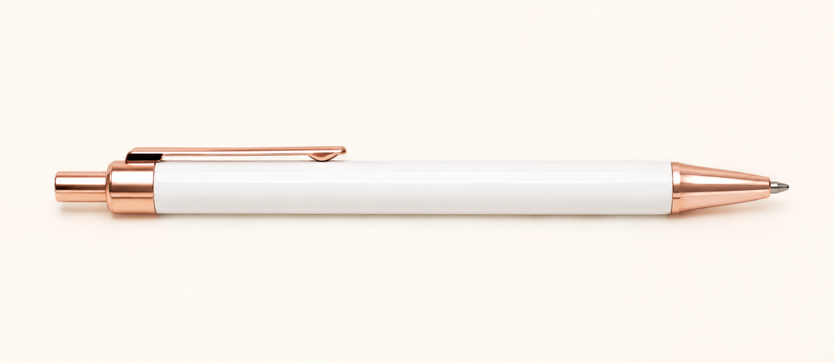 Stylo Personnalisé avec Pochette – Prénom ou Initiales au Choix