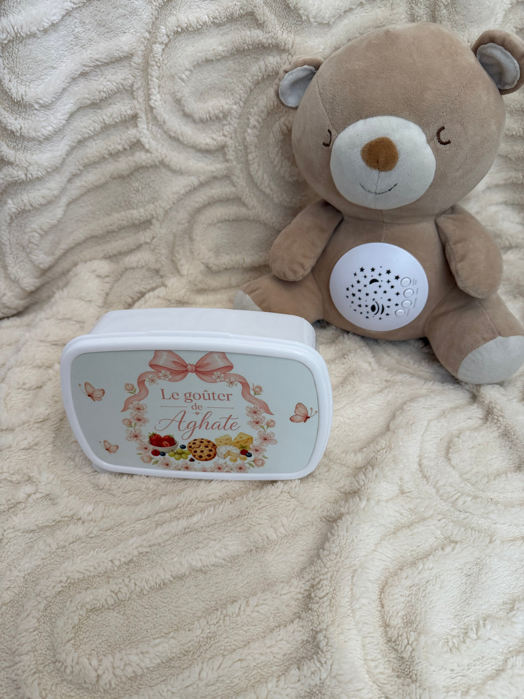 Pack activités enfant personnalisé – Sac à cordons, gourde & boîte à goûter