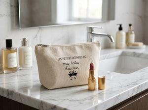 Trousse en coton personnalisée