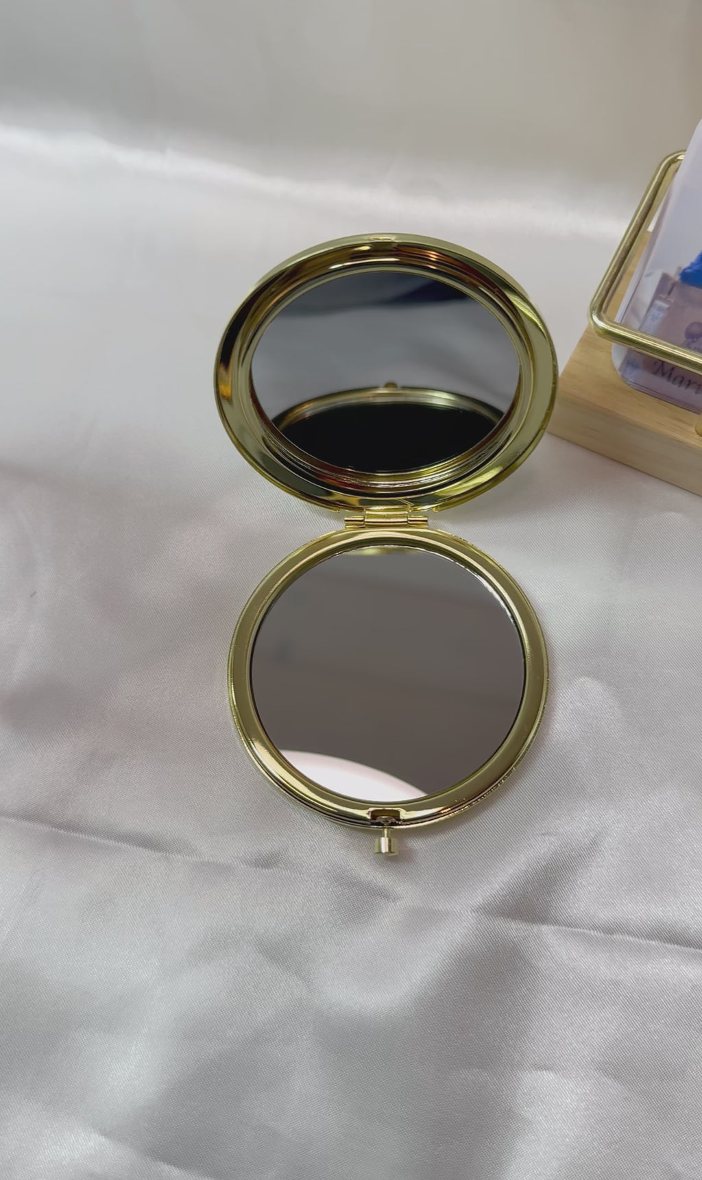 Miroir de poche personnalisé