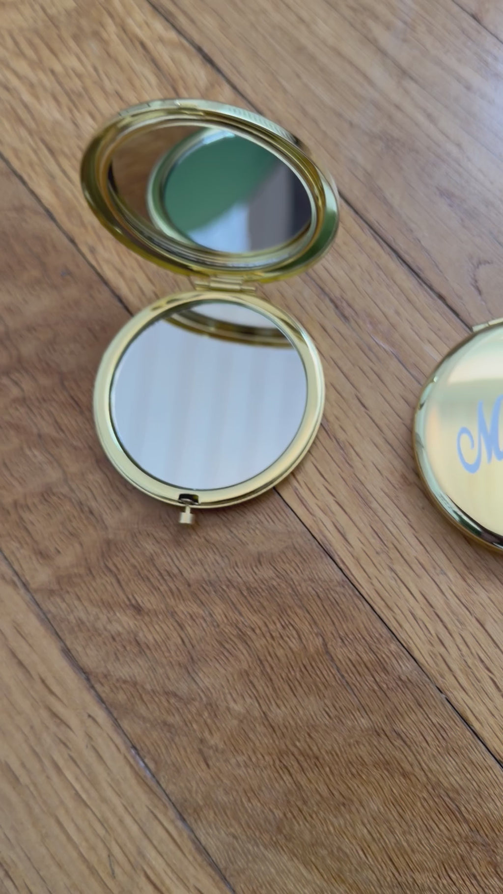Miroir de poche personnalisé